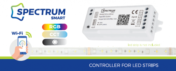 Spectrum® Smart Home, LED Streifen RGBW CCT Steuergerät Controller