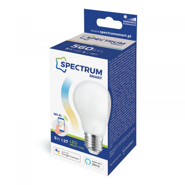 Spectrum Smart Home E27 A60 5W LED Lampen