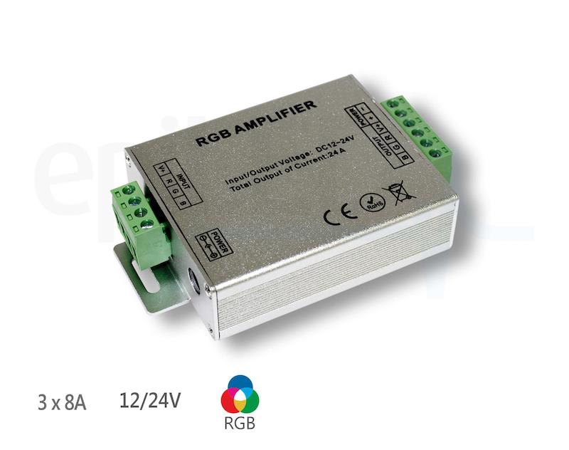 5050 LED Leisten Mini Signal Verstärker Amplifier für RGB Streifen RGBW 3528