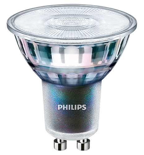 8x Philips WarmGlow LED GU10 dimmbar 5,5 = 50W Sockel Strahler Spot Reflektor 