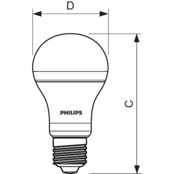 Philips CorePro LEDbulb 12,5W = 100W