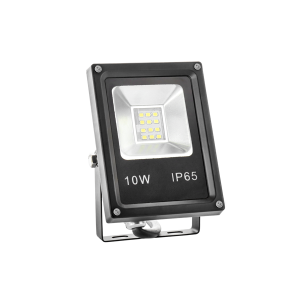 10W LED Fluter IP65 SLIM weiss / warmweiss