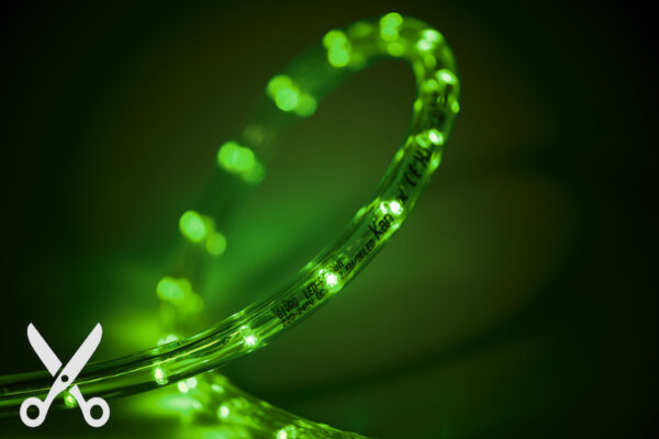 Lichtschlauch 50m grün in Wunschlänge