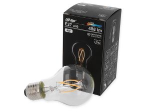 4W E27 LED Birne Filament 488 Lumen 2700 Kelvin