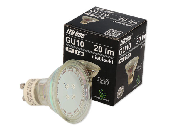 LED Strahler blau GU10 230V