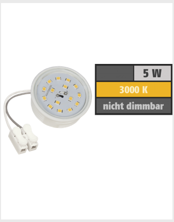 LED Modul GU10 / MR16 400 Lumen warmweiß