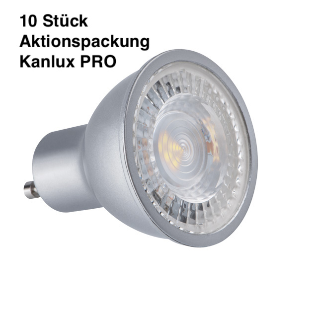 LED Leuchtmittel GU10 Warmweiß 5W Spar-Lampen Birnen Strahler Spots 10er SET