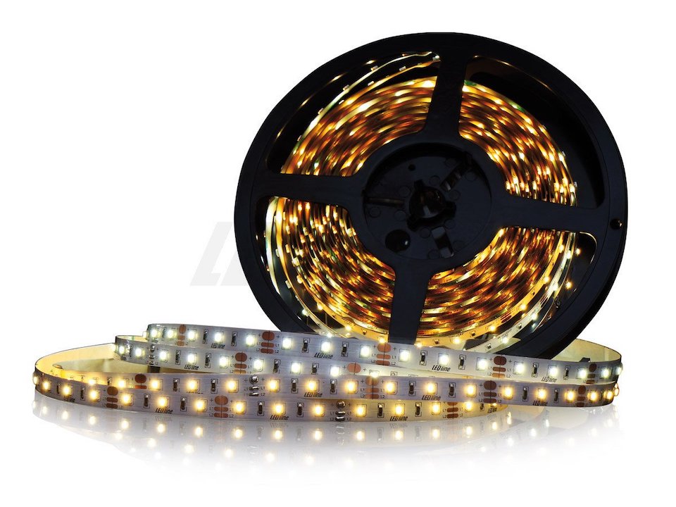 5m-20m LED Stripe Wasserdicht Warmweiss Kaltweiss 5050 Streifen Lichterkette 12V