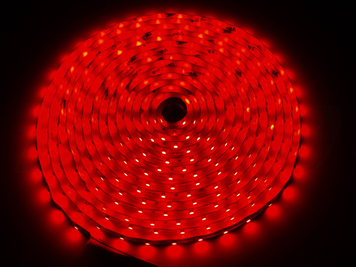 LED rojo 5mm cromo metal versión soporte tornillo 9v 12v anschlußfertig c2686 