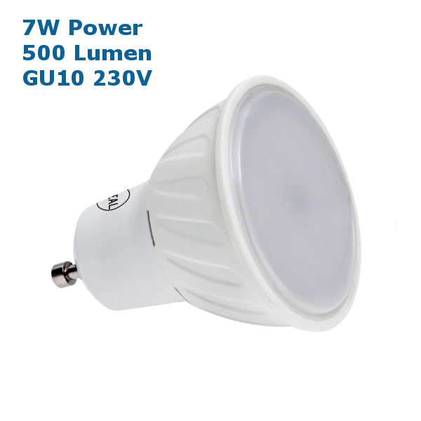7W GU10 230V LED Strahler 500 Lumen sehr hell