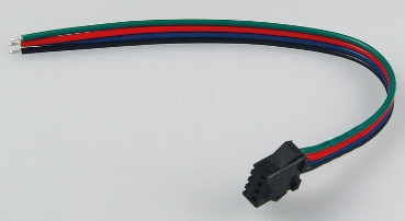 RGB Buchse / Kupplung mit 15cm RGB Kabel