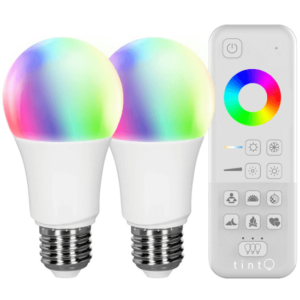 Smart Home RGBW E27 LED Glühbirnen mit Fernbedienung