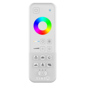 TINT RGB Fernbedienung, dimmbar, Farbwahl, Lichtgruppen, Lichtszenen
