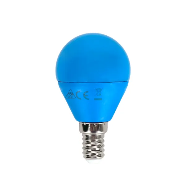 LED Leuchtmitte E14 4W blau