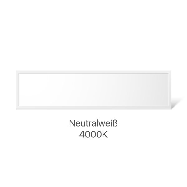 Helles 40W LED Panel 4000K neutralweiß 30x120 300x1200